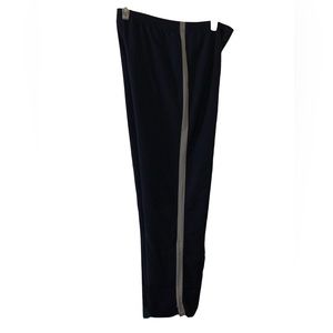 Champions activity pants/size Medium/Navy and gray stripe